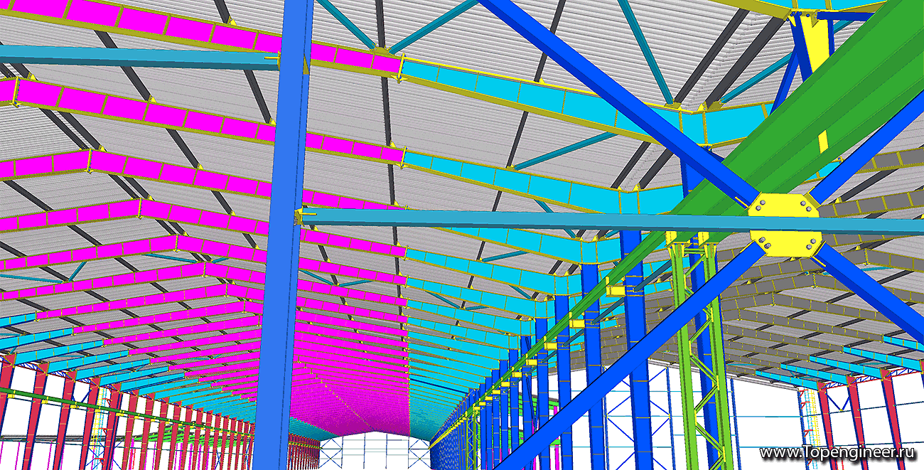 Типовой проект здания - Разработка КМД