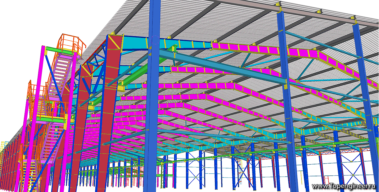 Типовой проект здания - Разработка КМД