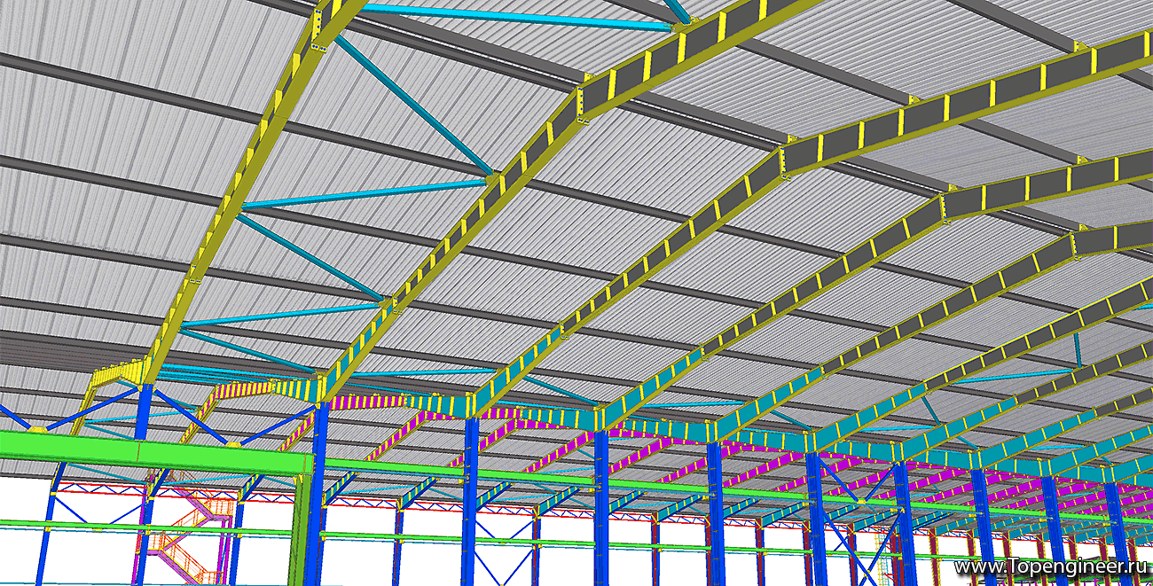 Типовой проект здания - Разработка КМД