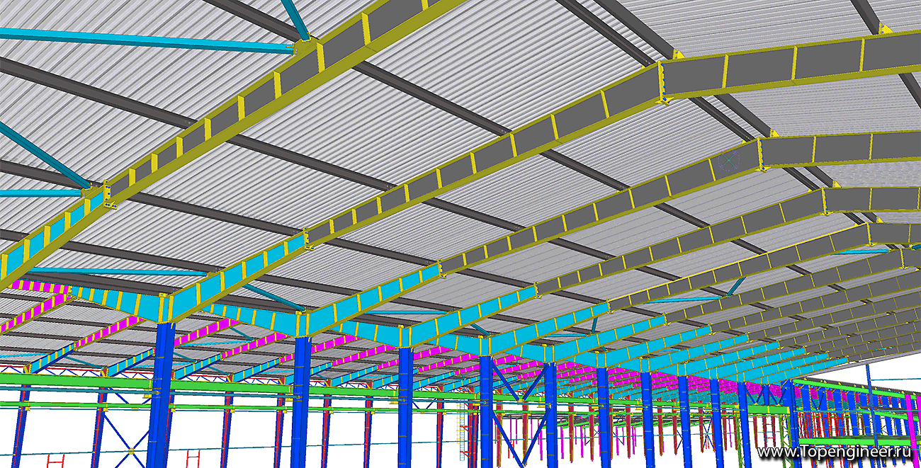 Типовой проект здания - Разработка КМД