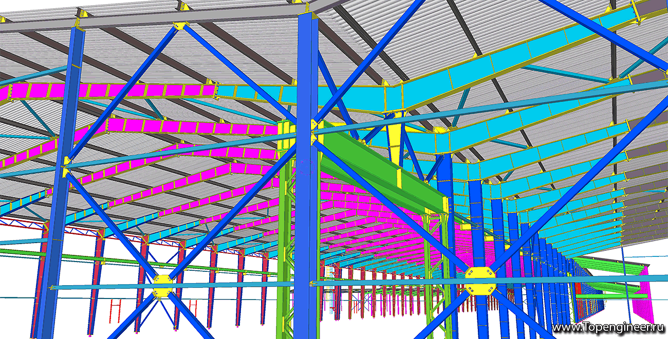 Типовой проект здания - Разработка КМД