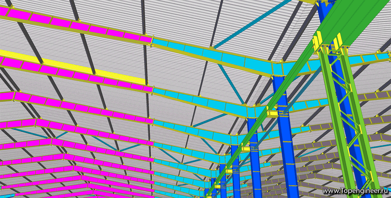 Типовой проект здания - Разработка КМД