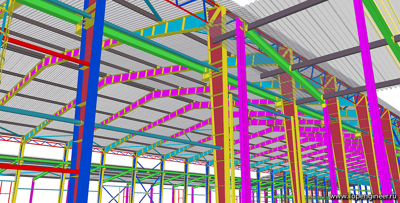 Типовой проект здания - Разработка КМД