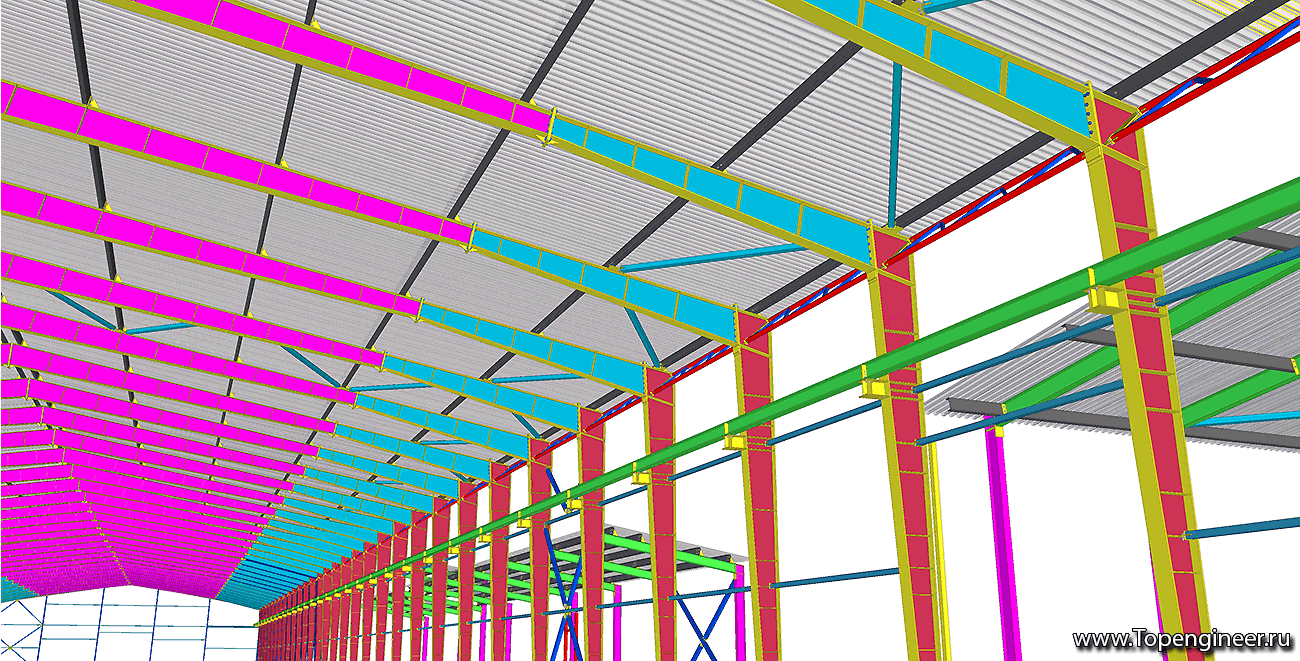 Типовой проект здания - Разработка КМД