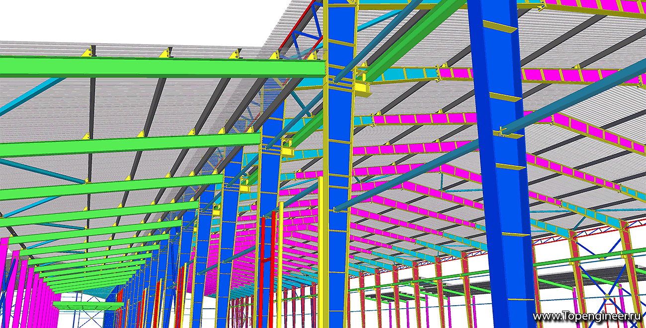 Типовой проект здания - Разработка КМД