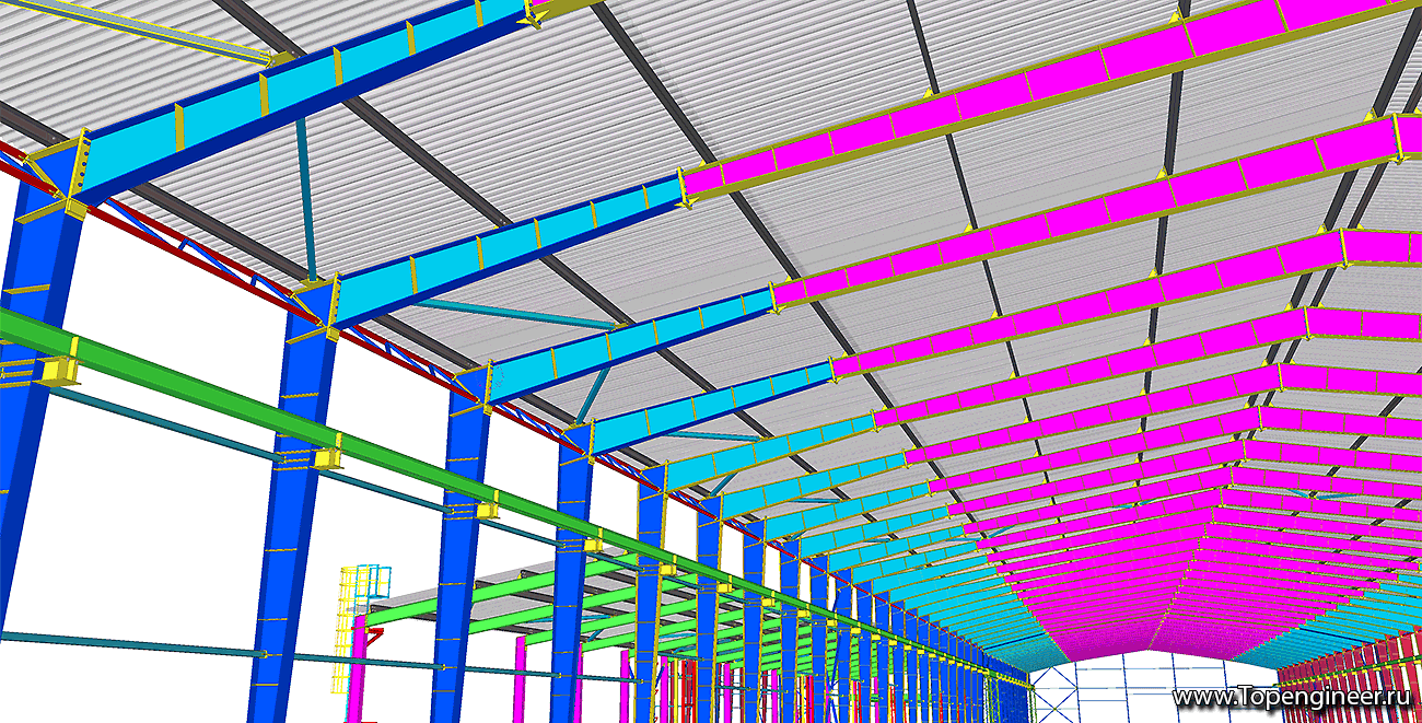 Типовой проект здания - Разработка КМД