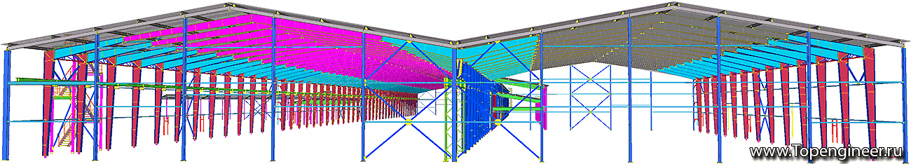 Типовой проект здания - Разработка КМД