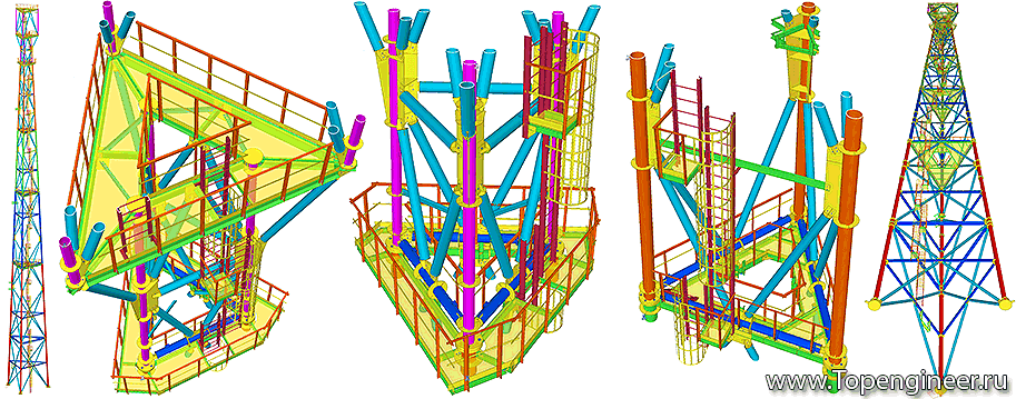 Проектирование вышек связи