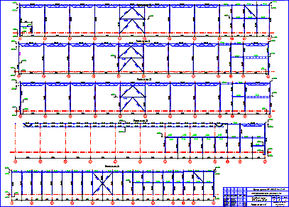 Проектирование складов - Чертежи КМД