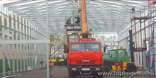 Монтаж металлоконструкций