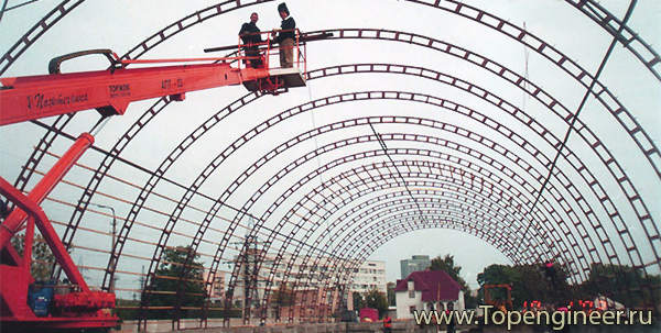 Монтаж металлоконструкций