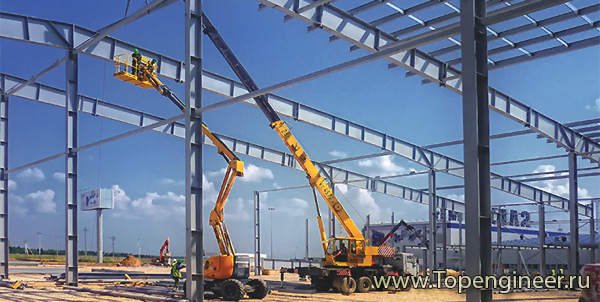 Монтаж металлоконструкций