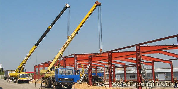 Монтаж металлоконструкций