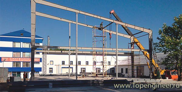 Монтаж металлоконструкций