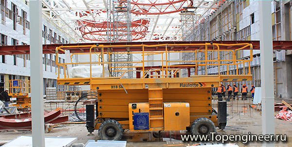 Монтаж строительных конструкций