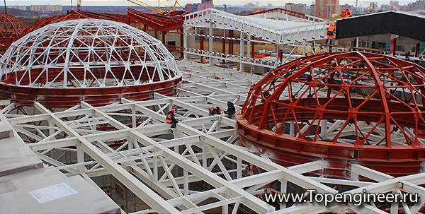 Монтаж стальных конструкций