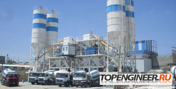 Монтаж заводов - бетонный завод