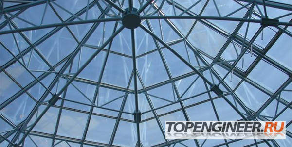 Монтаж алюминиевых конструкций - фасад