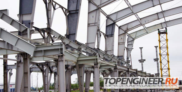 Монтаж ангаров - меконструкции ангара