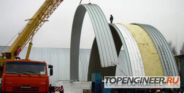 Монтаж бескаркасных зданий - фундамент