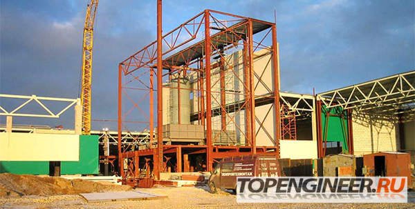 Монтаж бункеров - комплекс