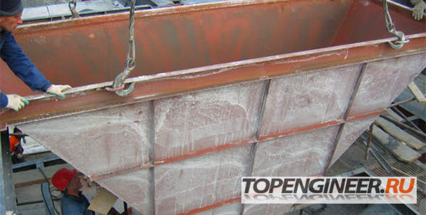 Монтаж бункеров - 