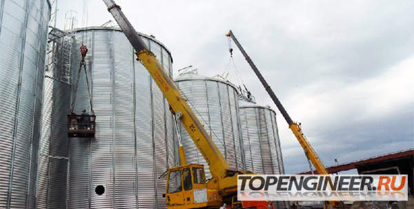 Монтаж бункеров - 