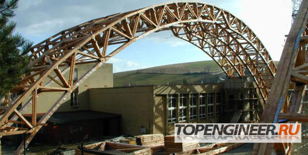 Монтаж деревянных конструкций - 