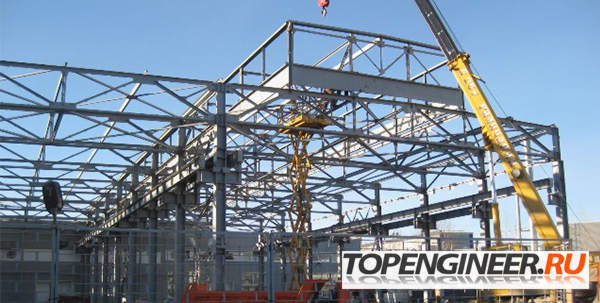 Монтаж металлических конструкций - 