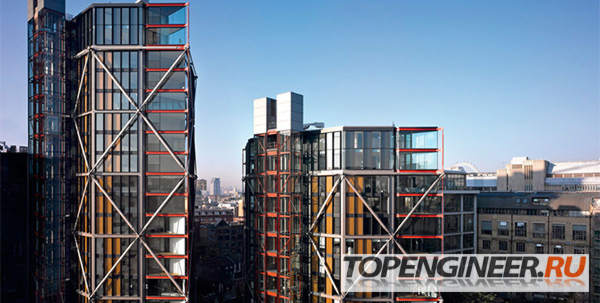 Монтаж многоэтажных зданий - жилое здание