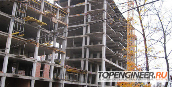 Монтаж многоэтажных зданий - процесс возведения здания