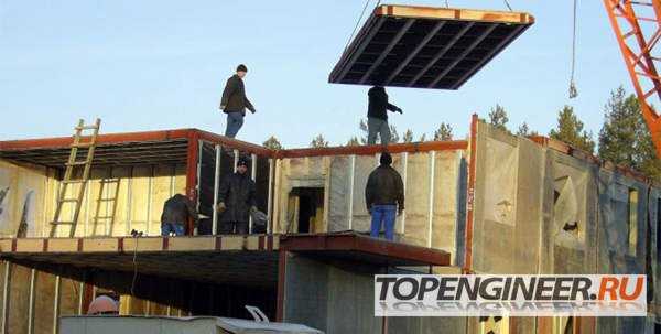 Монтаж модульных зданий - 