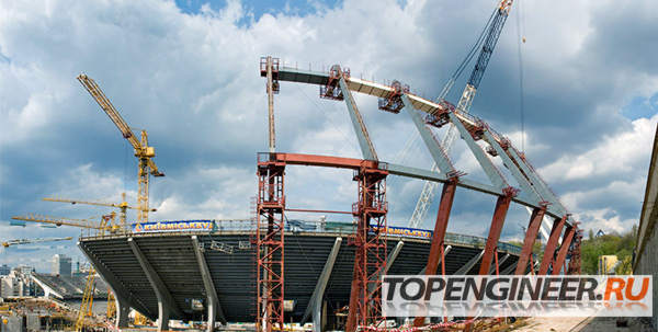 Монтаж несущих конструкций - 