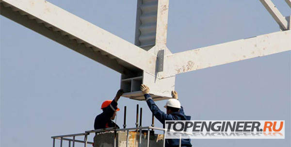 Монтаж несущих конструкций - 