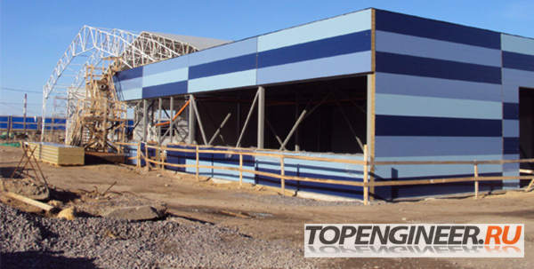 Монтаж ограждающих конструкций -