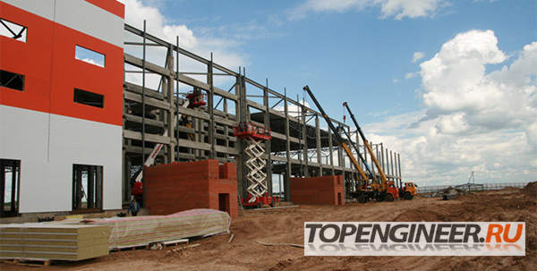 Монтаж ограждающих конструкций - 