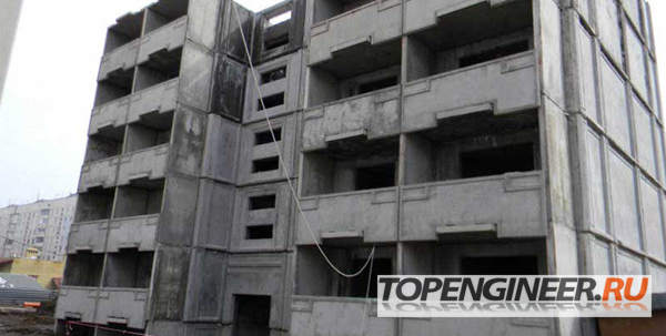 Монтаж панельных зданий - сборный монолит