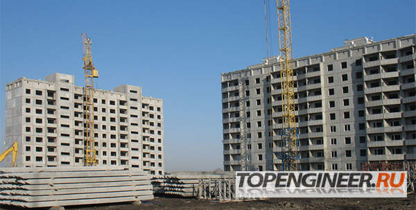 Монтаж панельных зданий - пример монолитного строительства