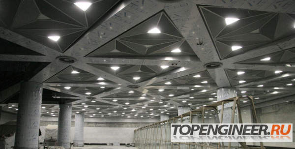 Монтаж подвесных конструкций - декоративные конструкций