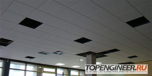 Монтаж подвесных конструкций - стандартные конструкции