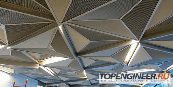 Монтаж подвесных конструкций - нестандартные конструкции