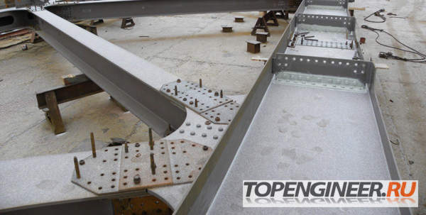 Монтаж рам - предварительная сборка рам