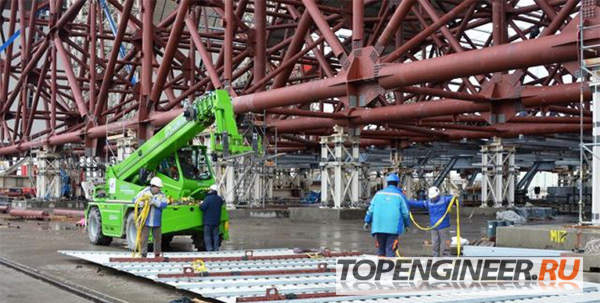 Монтаж рам - сборка конструкций