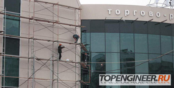 Монтаж сайдинга - первые этажи здания