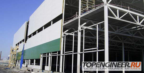 Монтаж сэндвич панелей - 