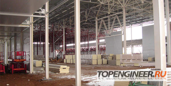 Монтаж сэндвич панелей - 