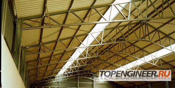 Монтаж складов - типовая конструкция