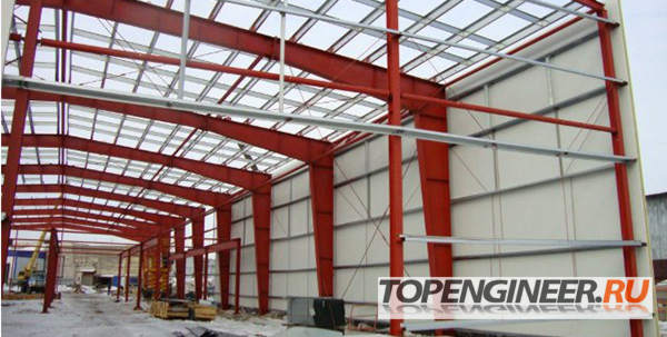 Монтаж складов - типовые конструкции