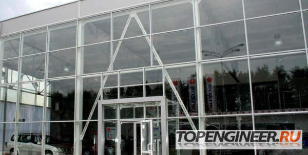 Монтаж светопрозрачных конструкций - 