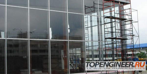 Монтаж светопрозрачных конструкций - 
